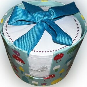 🍄NWOT Hallmark Note Assembly Paper Mushrooms 650 Sheets Stationery Ribbon